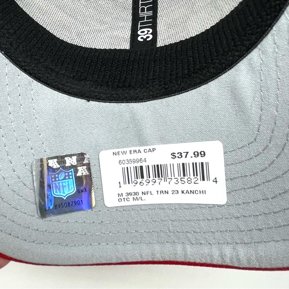39THIRTY NEW ERA Hat NFL Kansas City Chiefs KC Adult SIZE M/L 2023 Training Camp - Picture 10 of 10